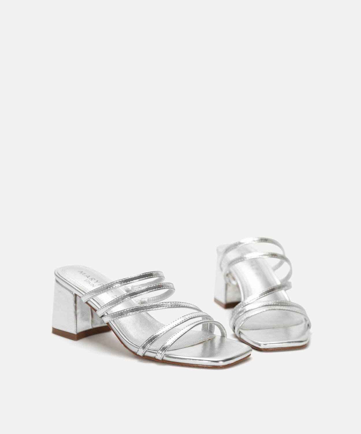 Sandalia tac&oacute;n tiras image number null